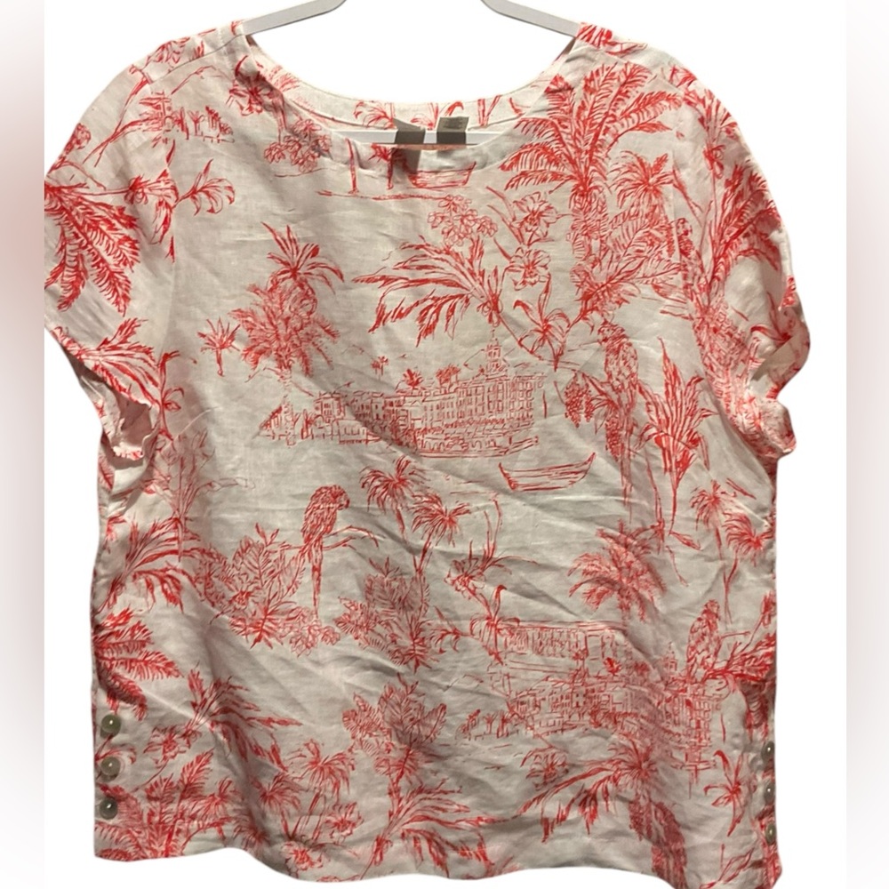 JOIE 100% Linen Blouse